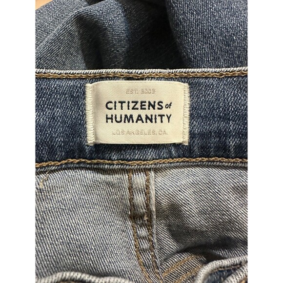 Citizens of Humanity Olivia Seam High Rise Slim Denim Jeans size 26 Aritzia - Picture 9 of 10